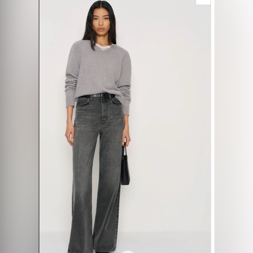Reformation Cary High Rise Slouchy Wide Leg Jeans
